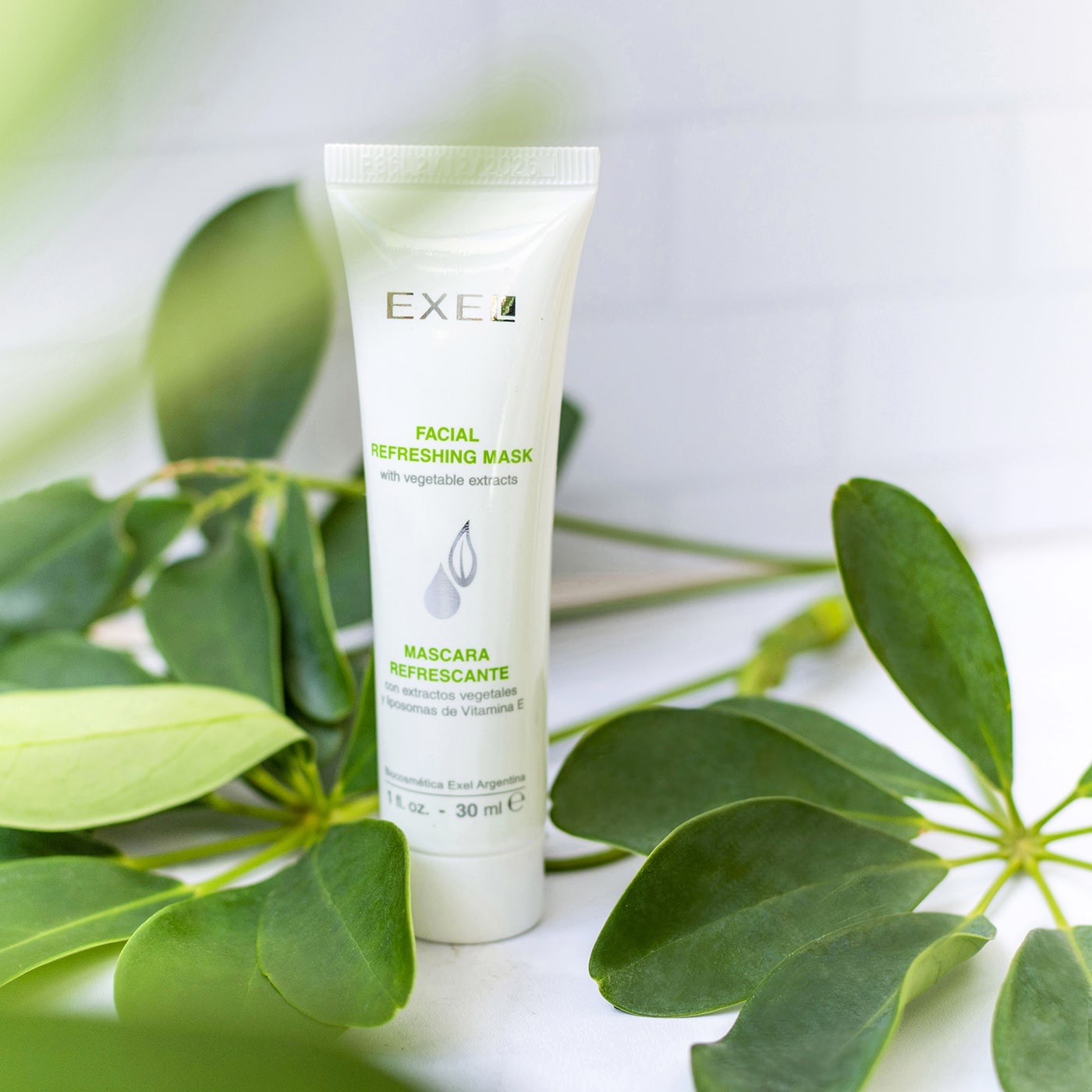 MÁSCARA REFRESCANTE con Ext. vegetales y Liposomas de Vit. E