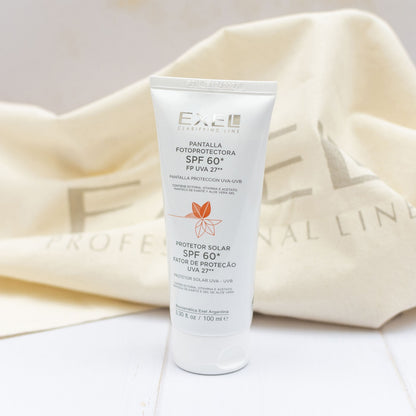 PANTALLA FOTOPROTECTORA SPF 60. FP UVA 27**