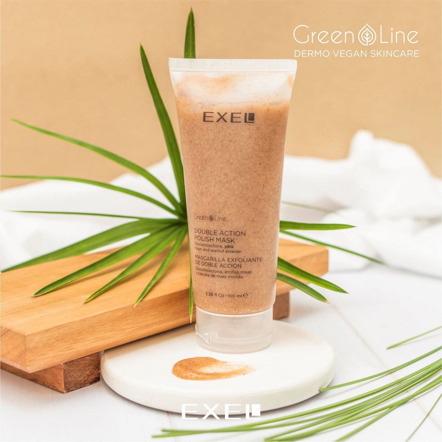 MÁSCARA EXFOLIANTE DE DOBLE ACCIÓN