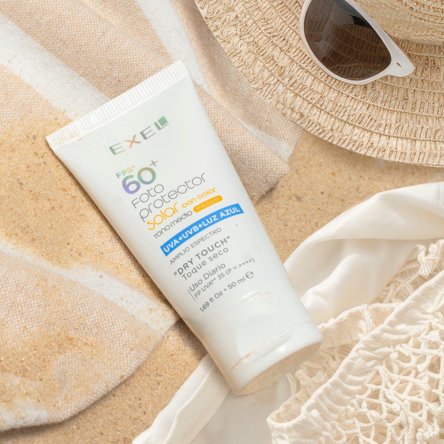 FOTOPROTECTOR SOLAR FLUIDO FPS 60. TOQUE SECO - MEDIO